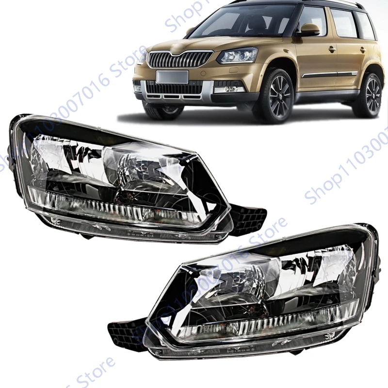 

Галогенная фара для Skoda Yeti 2013, 2014, 2015-2017, передний бампер