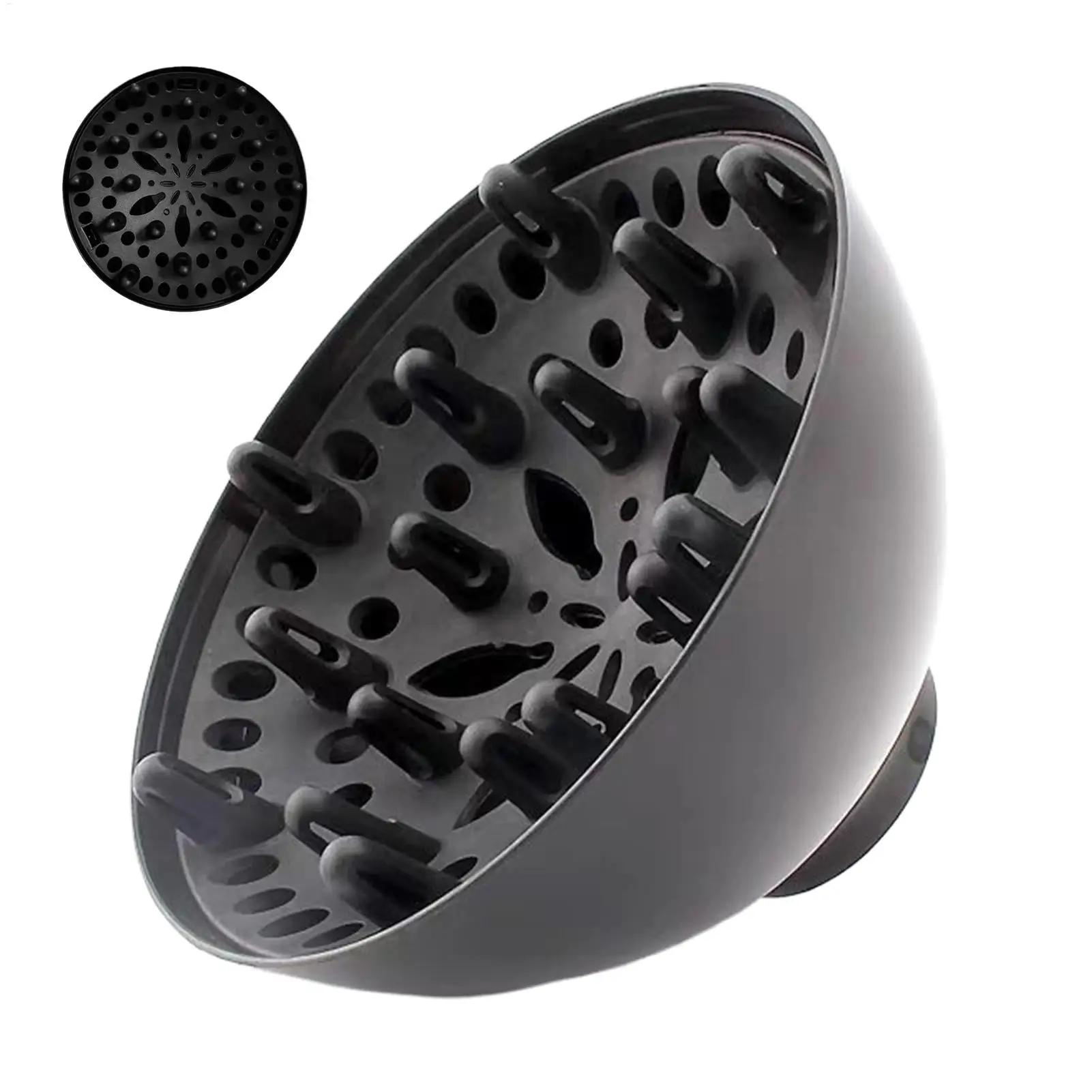 Hair Dryer Comb Attachment Universal Lightweight Nozzle for Salon Home Styling Dressing Blowout Curly Straight Thick Travel
