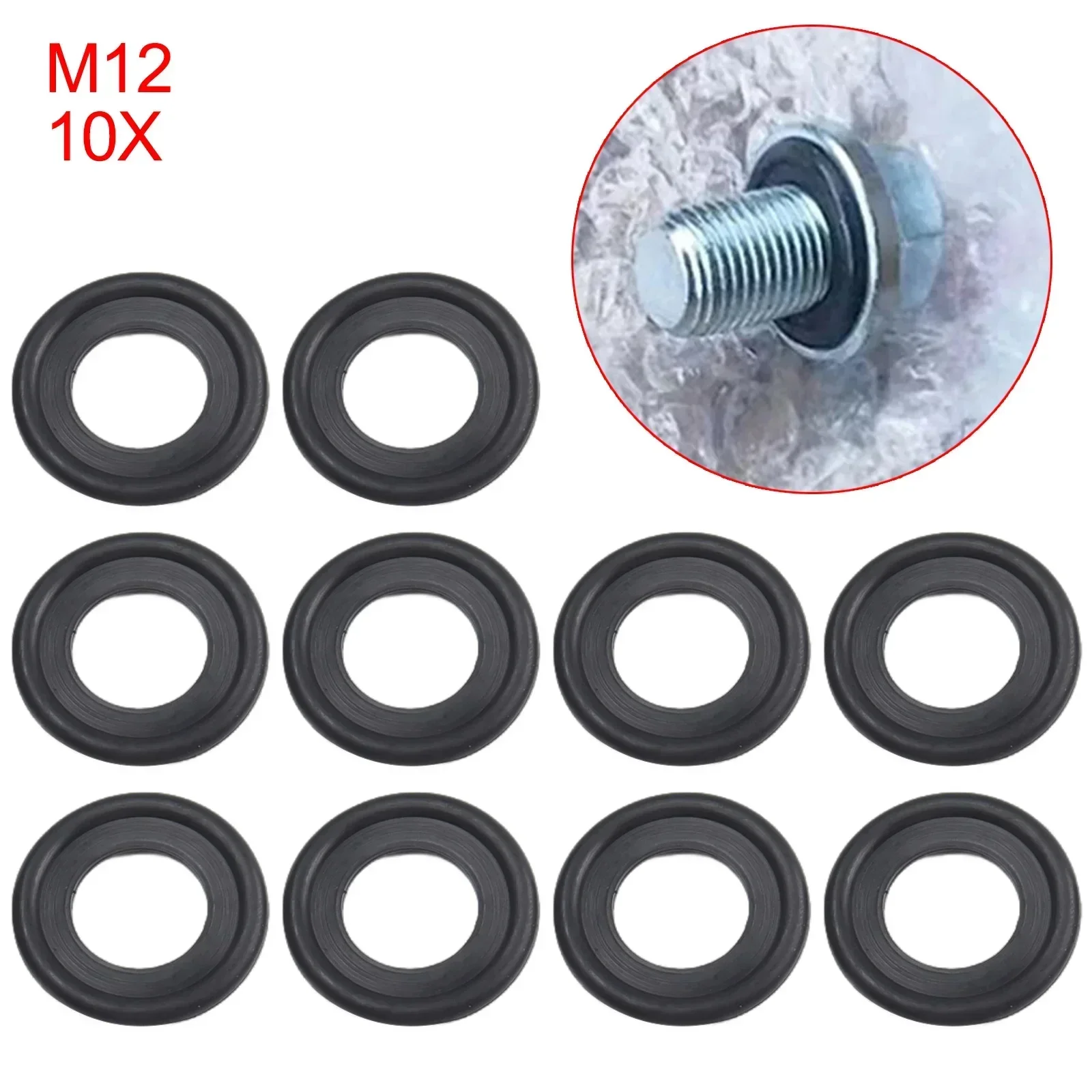 Monitor Real Easily Select Vehicle S Oil System Rubber Sealing Oil Drain Plug Thread Specification Fit Thread Pcs