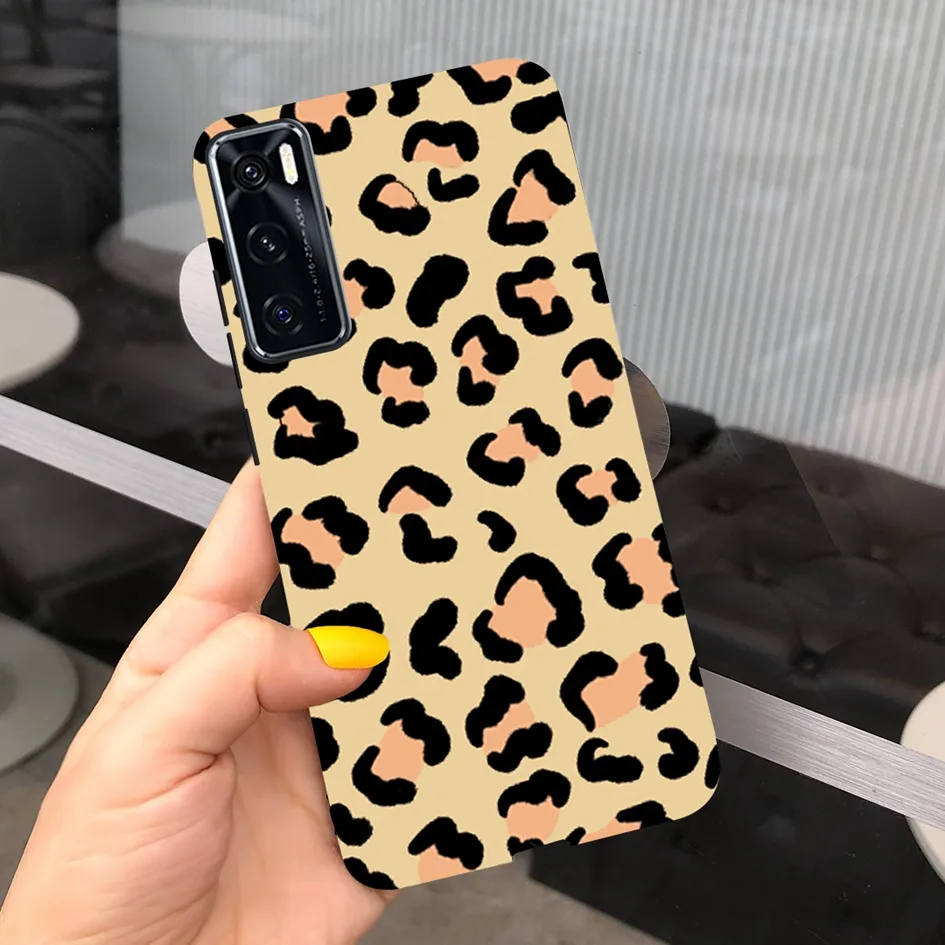 For Vivo V20 SE Case Vivo V2022 V2023 Silicone Cover Fashion Leopard Soft TPU Shockproof Case For Vivo V20 2021 V 20 V20SE Funda