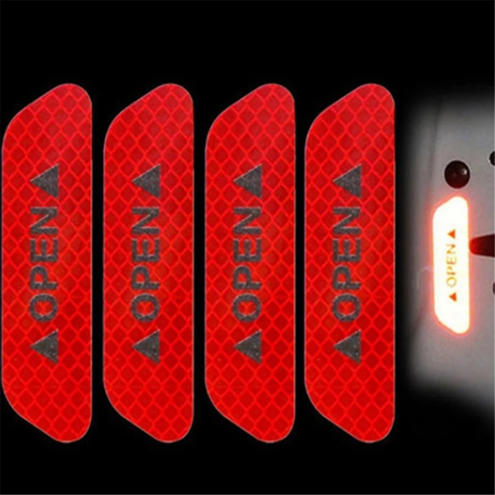 4Pcs Car Reflective… - image