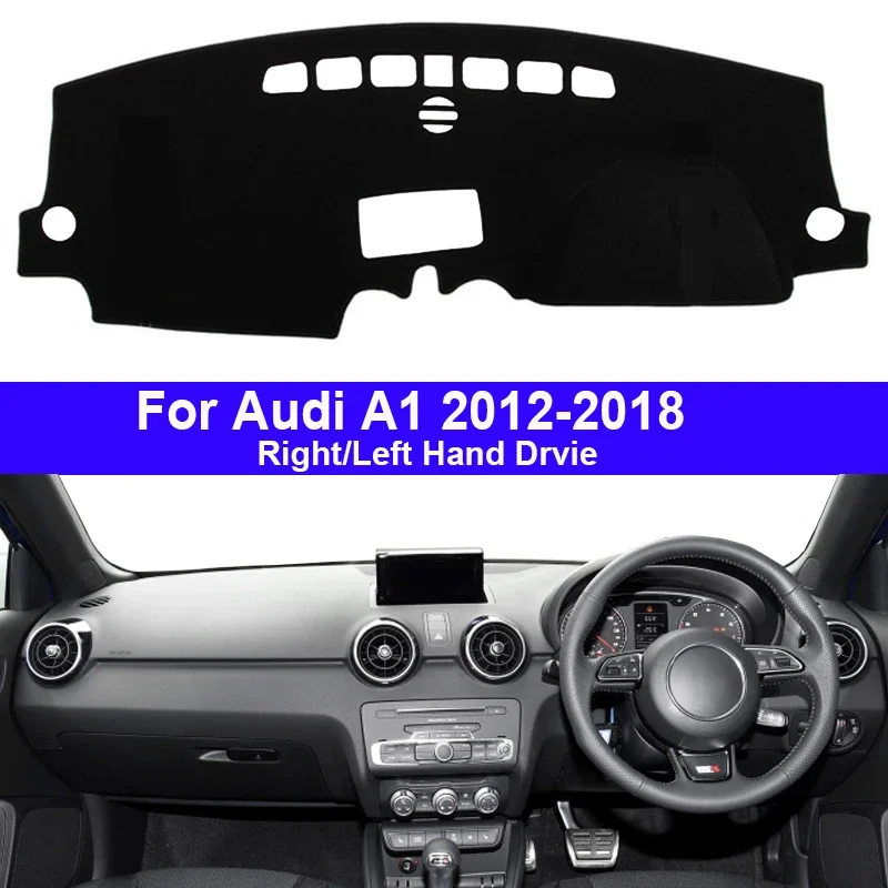 Voor Audi A1 2012 2013 2014 2015 2016 2017 2018 Auto-Accessoires Beschermende Pad Dashboard Hoes Siliconen Antislip Mat Zonnescherm