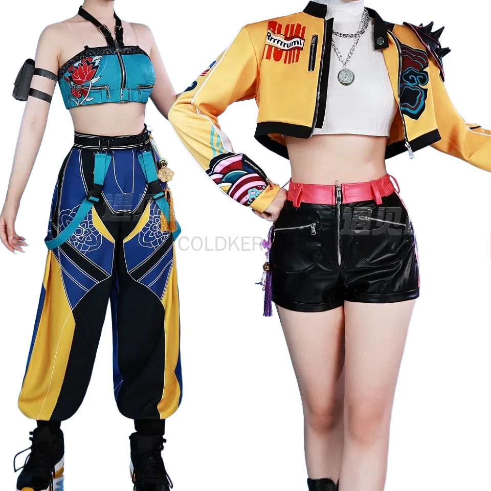 

Аниме фильм HUNTR/X KPOP охотники на демонов Zoey Rumi Mira косплей костюм Хэллоуин карнавальная вечеринка ролевая игра униформа реквизит