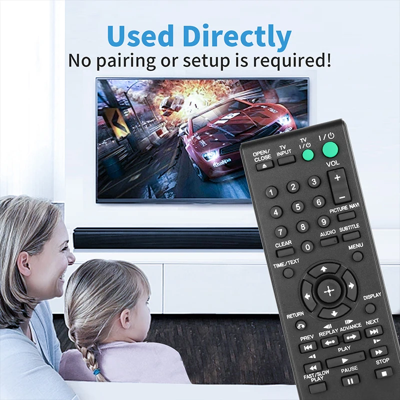 RMT-D198A Remote Control For Sony DVD Player Controller RMT-D198P RMT-D197P DVP-SR170 DVP-SR370 DVPSR170 DVPSR370