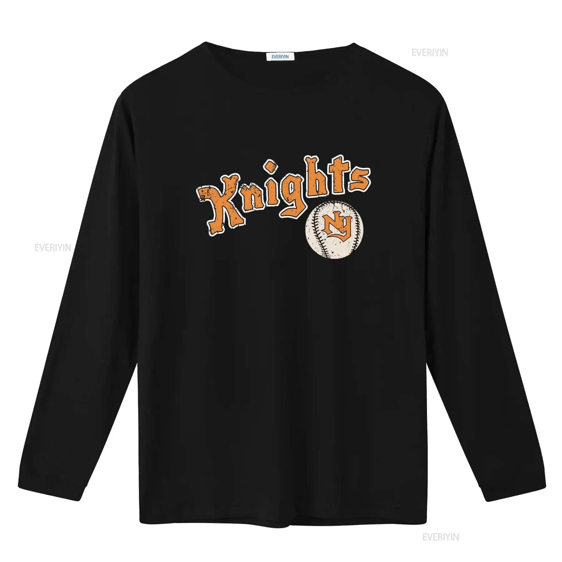 Stylish Men's NY Knights Baseball T Shirt The Natural Roy Hobbs Design 1272 vintage Washed Unisex graphic Slightly Soft homme