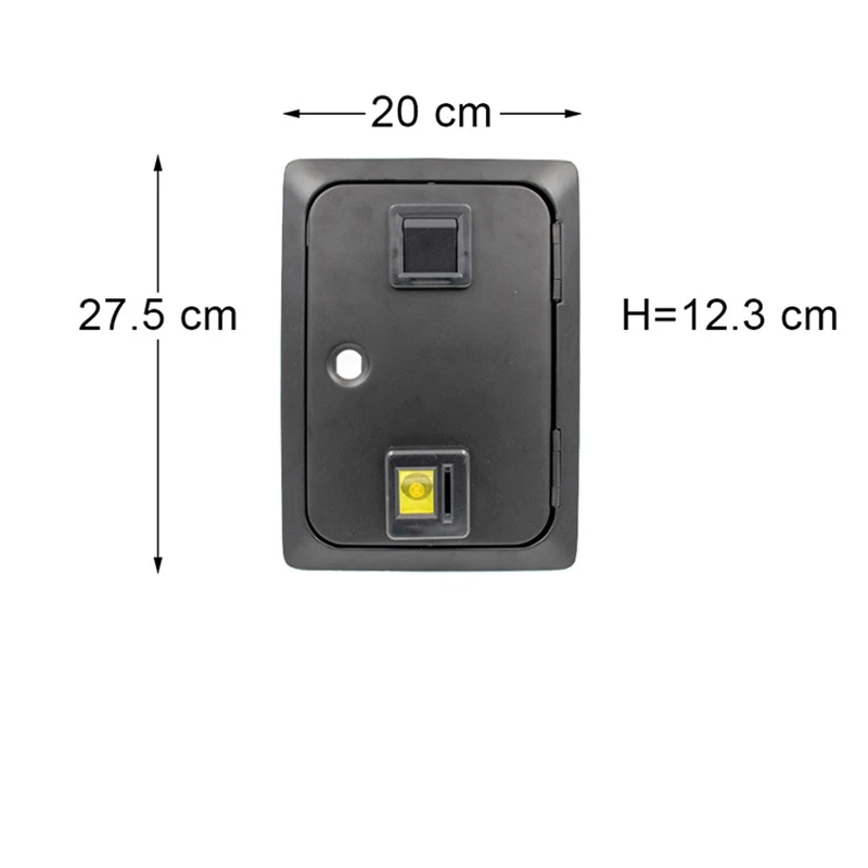 Arcade Or Pinball Game Machine Entry Coin Door Wells Coins Door Gate With Mech Coin Operated Game Console Part