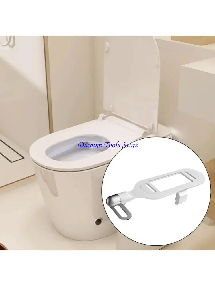 57BE Bidet Attachment For Toilet Seats Double Cool Adjustable Nozzle, Toilet Fart Wash Buttock Connector