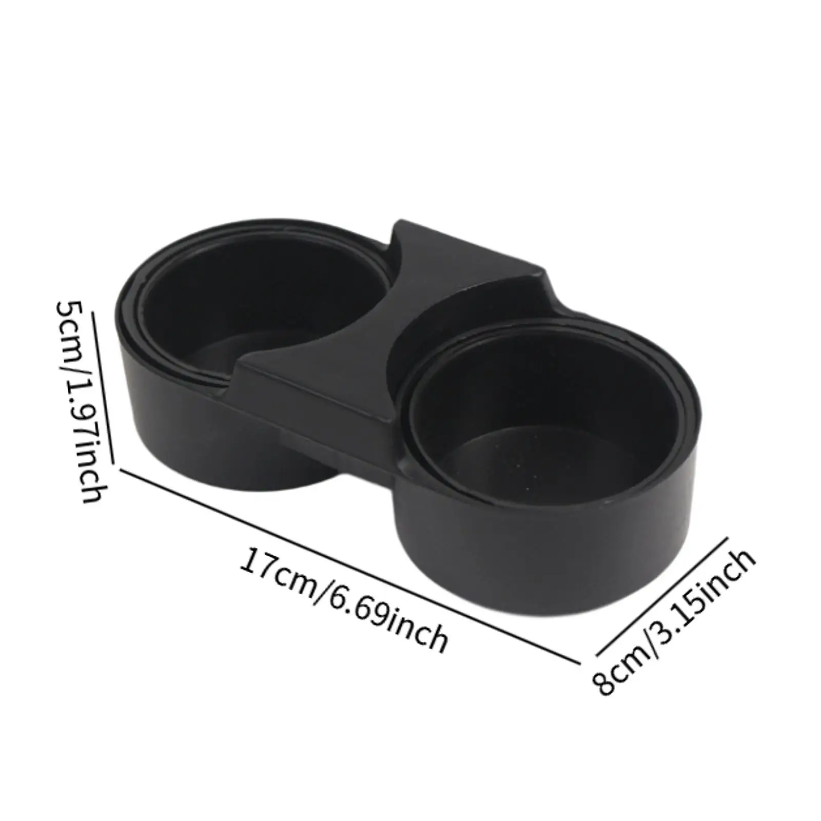 حامل أكواب السيارة قابل للتعديل تمديد مزدوج حامل مشروبات قابل للسحب لسيارة شيفروليه كورفيت C7 2014-2019 ملحقات السيارة الداخلية