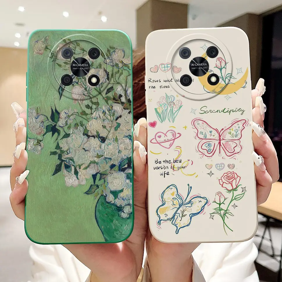 New Casing For Huawei Nova Y90 Cover Fashion Rabbit Phone Case For Huawei Nova Y90 NovaY90 CTR-LX1 Shockproof Soft Back Cover view 5