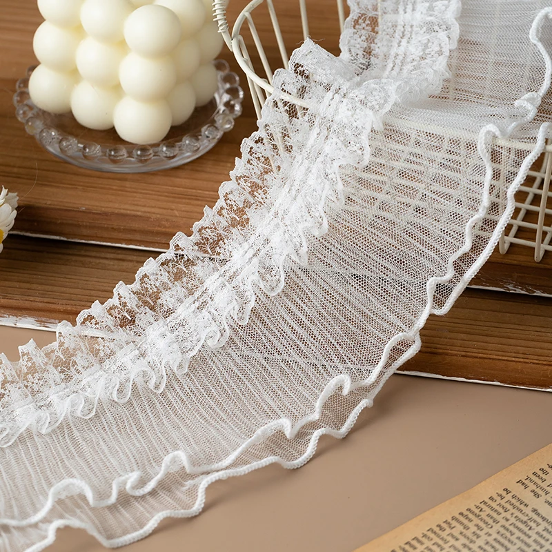 1Meter wedding dress needlework sewing accessories clothing DIY crafts supplies decorative lace fabric ribbons trimming