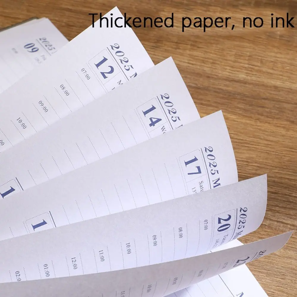 Cuadernos A5 2025 Planner Notebooks 365 Days 400pages Diary Writing Pads Notepad Note Book Schedule Journal Stationery