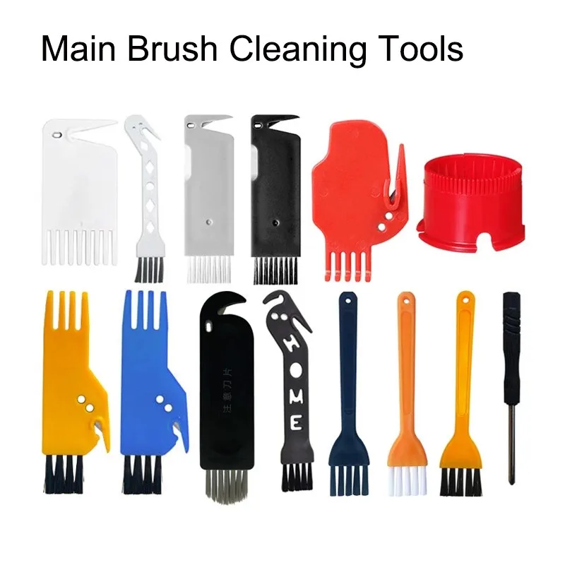 Main Brush Cleaning Tools of Roller Brush Filter For Xiaomi iRobot iLife Roborock Dreame Conga Dyson Vacuum Cleaner Accessories