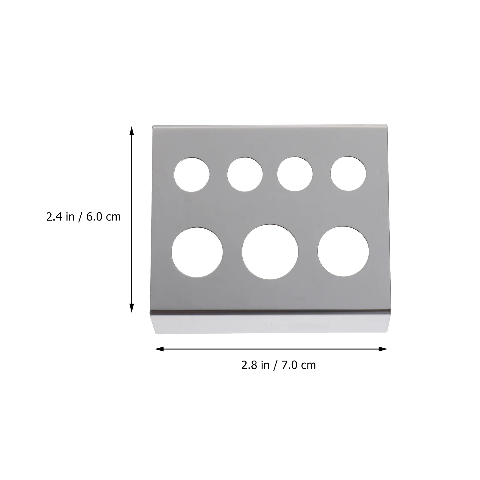 

2pcs Stainless Steel Ink Cup Holder Set Pigment Tray Stand For Tattoo Artists Salon Home Use Color Rack Pigment Cup Organizer