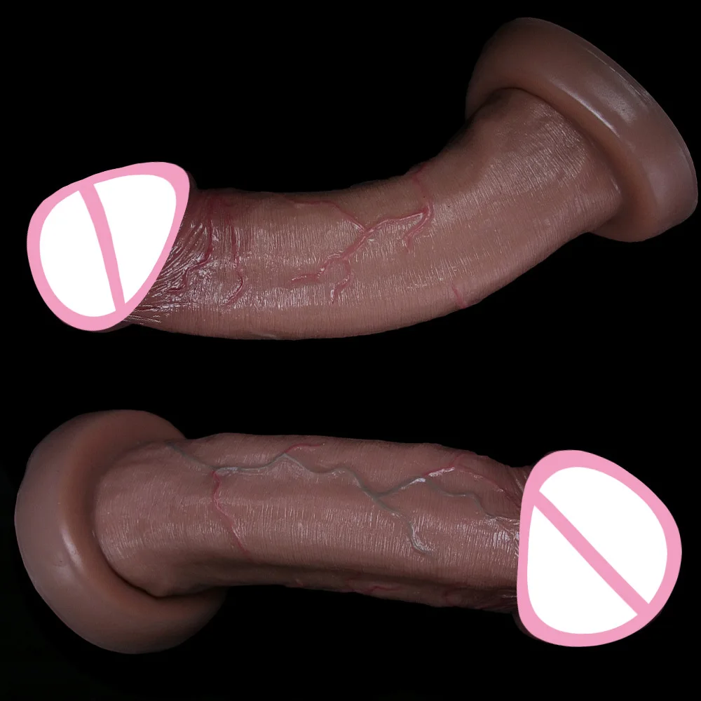 

Full Size Fake Penis, Liquid Silicone Safe and Odorless, Lrresistible Sex Products, Seize Your Own Sexual Pleasure