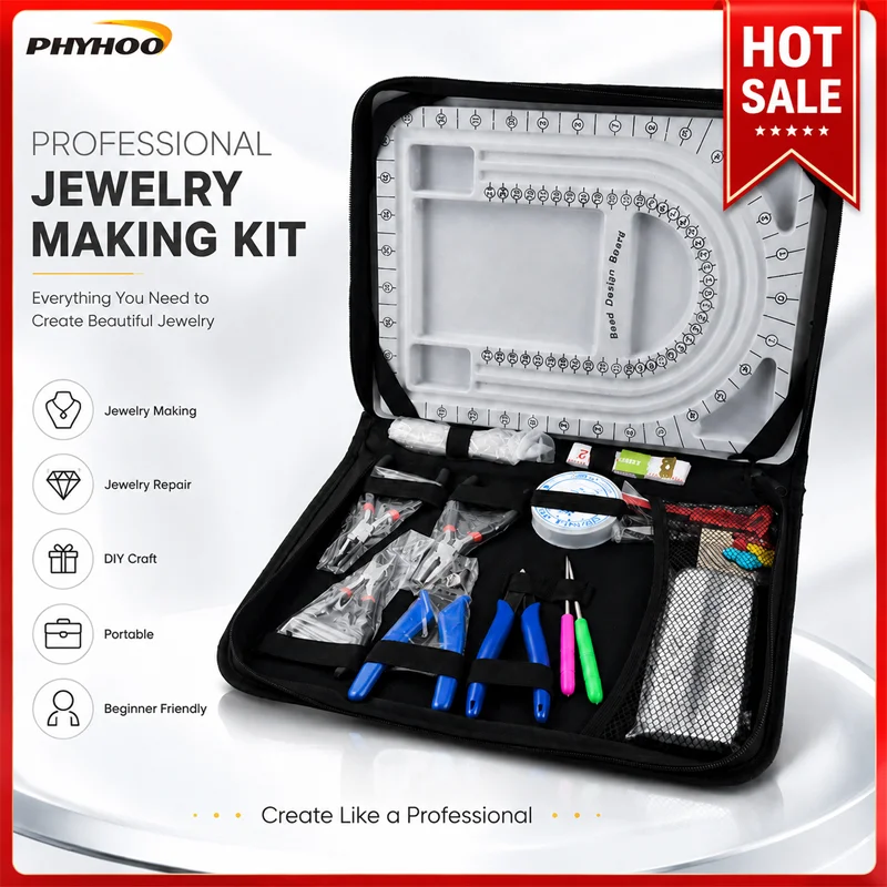 phyhoo-kit-de-fabrication-de-bijoux-avec-planches-a-perles-plateau-pour-adultes-tapis-de-conception-de-colliers-outils-de-fabrication-et-de-reparation-de-bracelets-ensemble-de-pinces