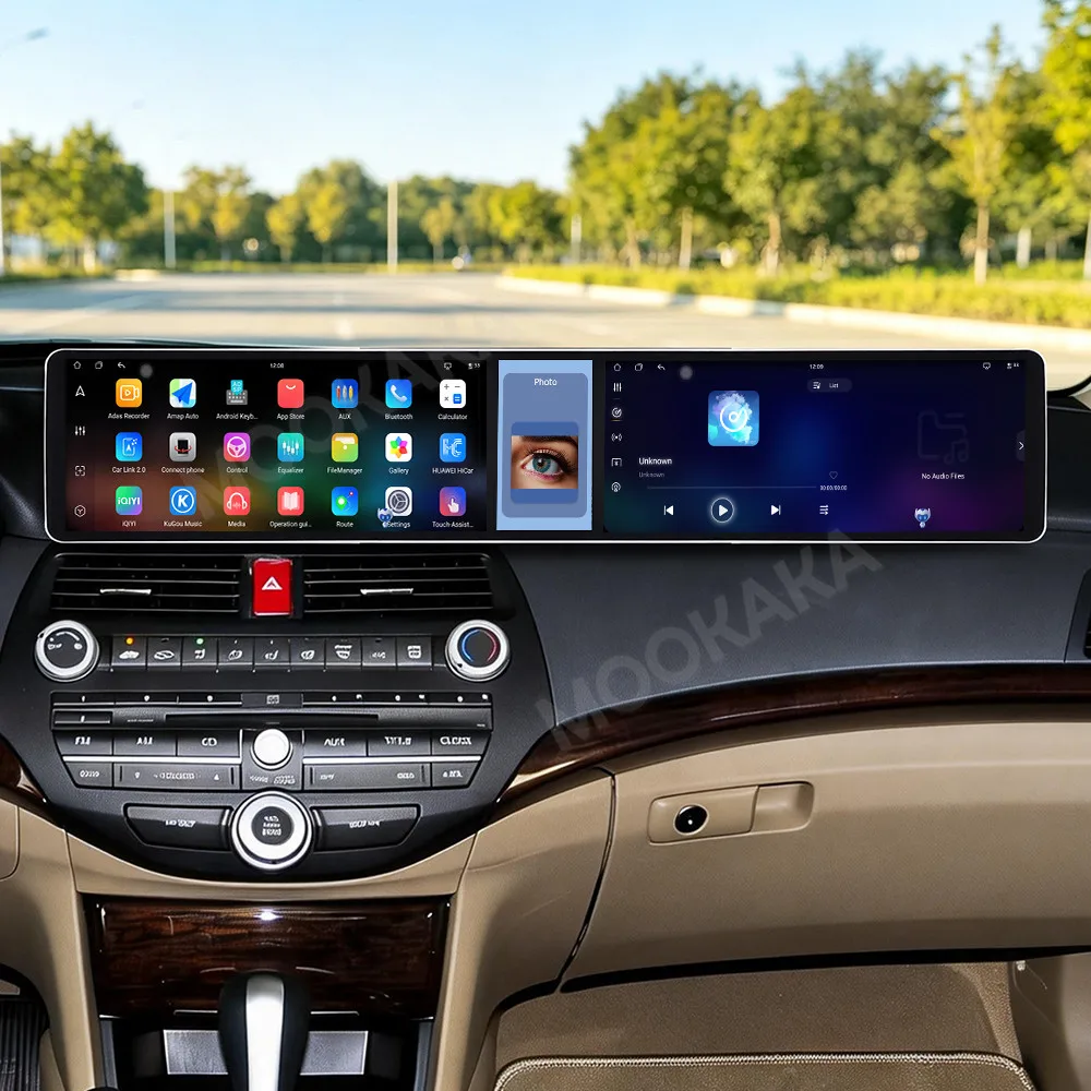 For Honda Accord 8th Crosstour 2008-2013 Android Car Radio Multimedia Video Carplay Autoradio Stereo GPS Navigation Head Unit