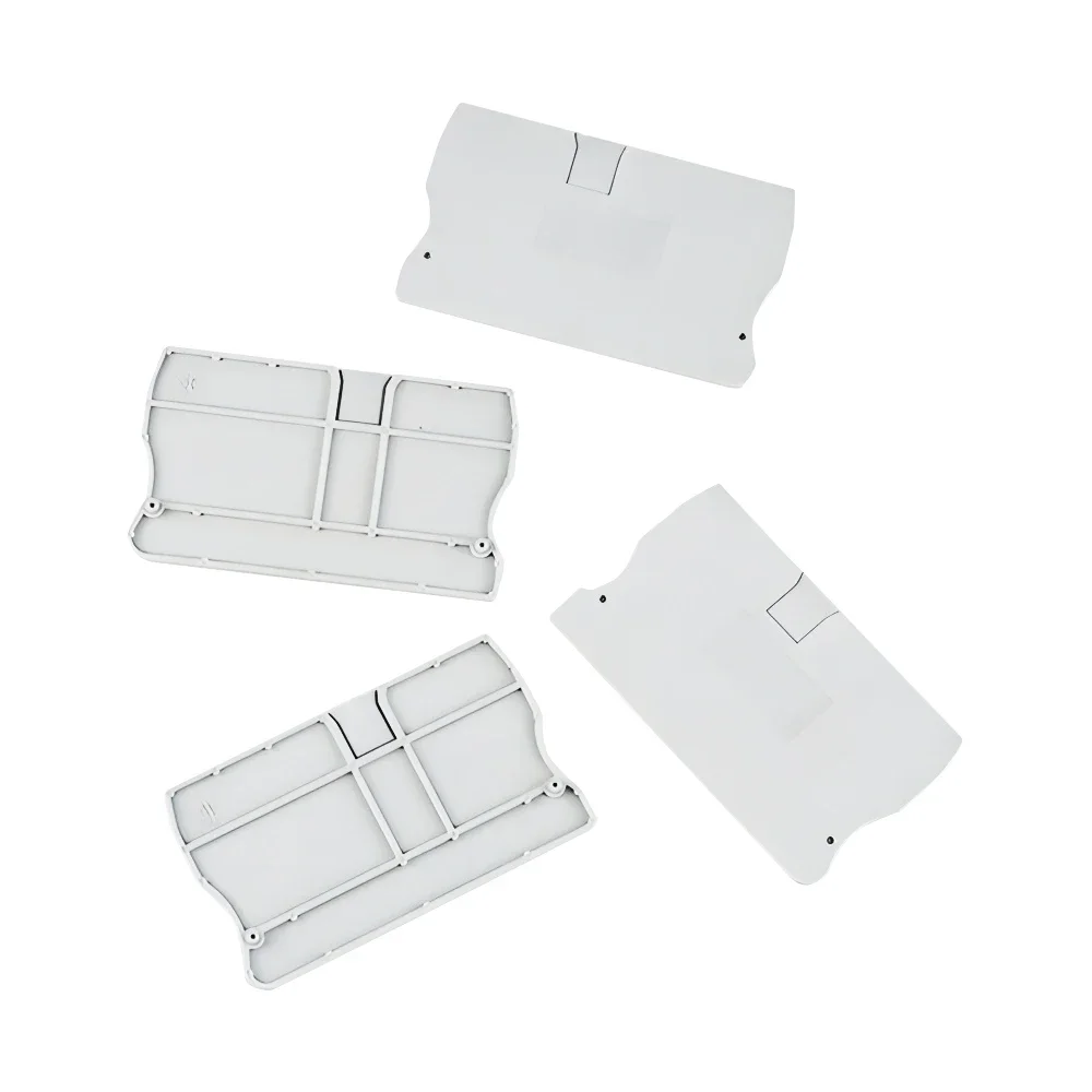 1 Piece D-ST10 End Cover For ST10 Din Rail Terminal Blocks End Cover Plate ST-10