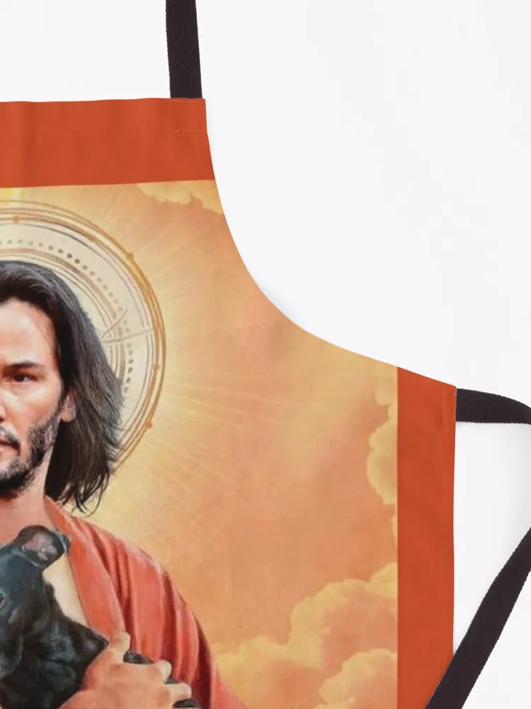 Keanu Reeves, Lord & Saviour Apron Apron kitchen custom apron woman