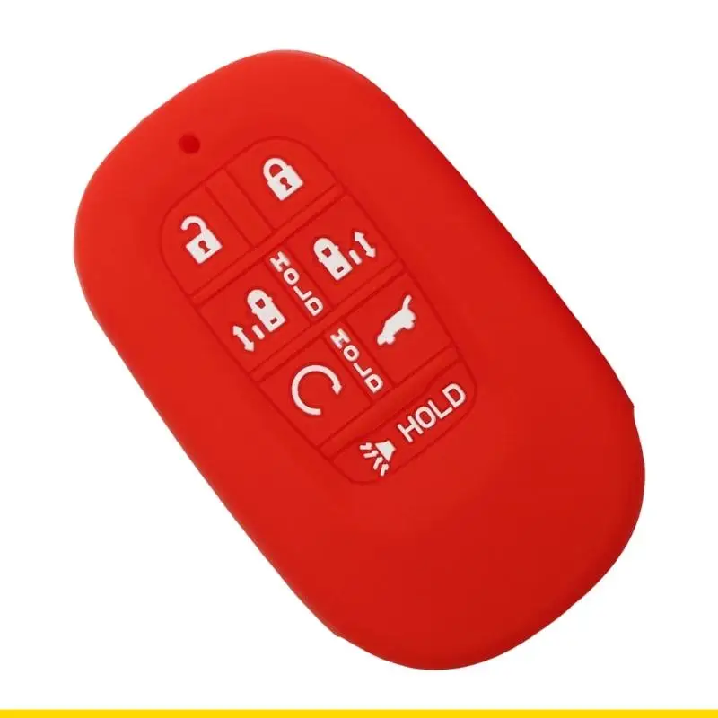SZCH Shockproof Car Protector Shell Soft Silicone Remote Control Case Suitable for 7+2 Button Models Non Slip Grip Design