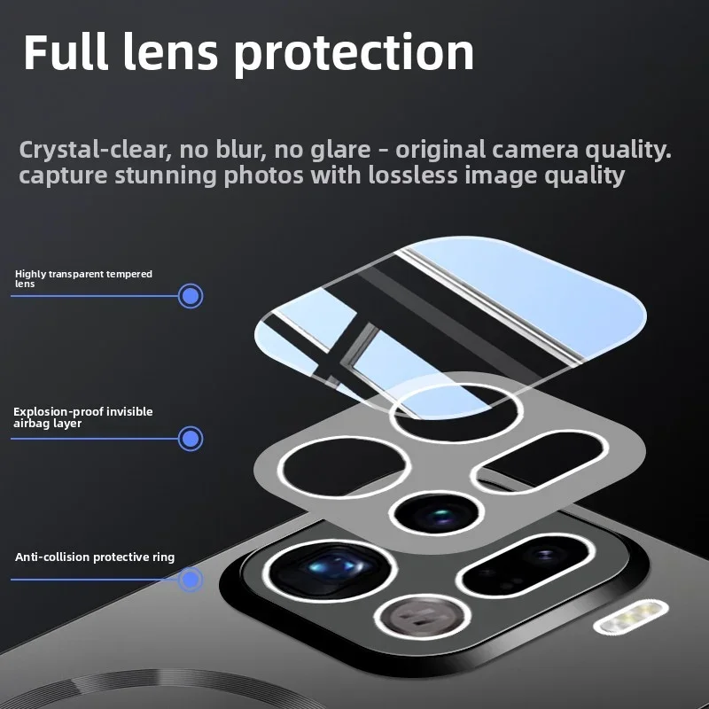 Metalowe etui z odprowadzaniem ciepła i magnetycznym mocowaniem do OPPO Find X9 Pro, odporne na wstrząsy, wykonane ze stopu aluminium, z twardą powłoką ochronną. — zdjęcie produktu 6