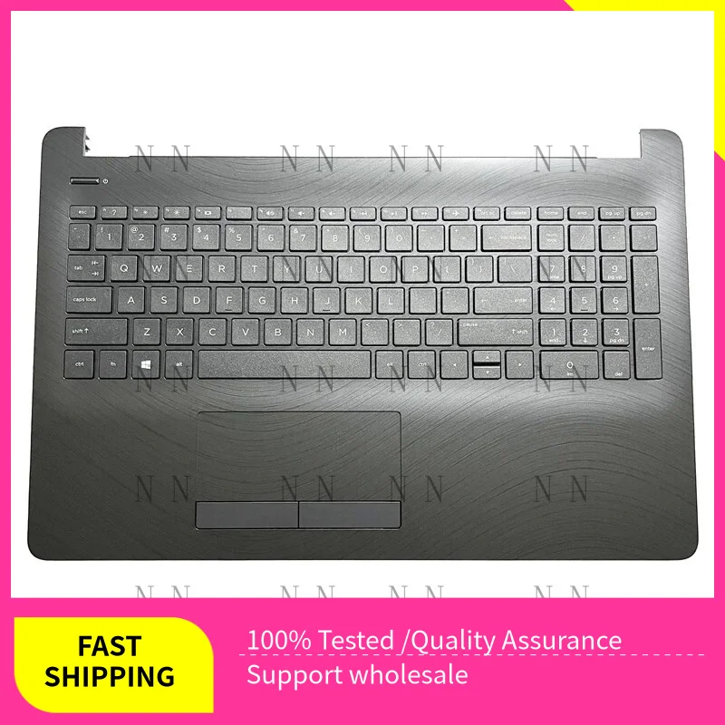yuzg-nuevo-para-hp-15-bs-15-bw-250-g6-tpn-c129-teclado-reposamanos-negro-whorl-925010-001