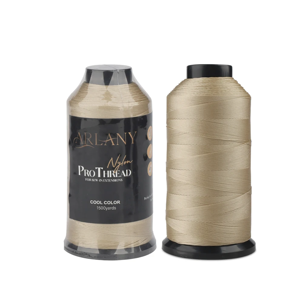 ARLANY لحمة الشعر التمديد الخياطة الموضوع 1500 ياردة النايلون المستعبدين الموضوع ل مقبض النسيج شعر مستعار صنع الخياطة لحمة ملحقات #6