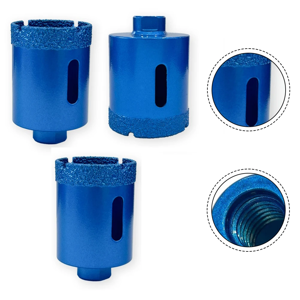 M10 Thread Dry Drill Bits Hole Cutter For Granite Tile Glass Marble Metal Processing Equipment Accessories