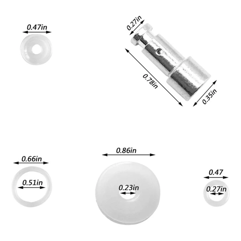 Accessori essenziali Set guarnizioni per pentole Perfetto per pentole a pressione