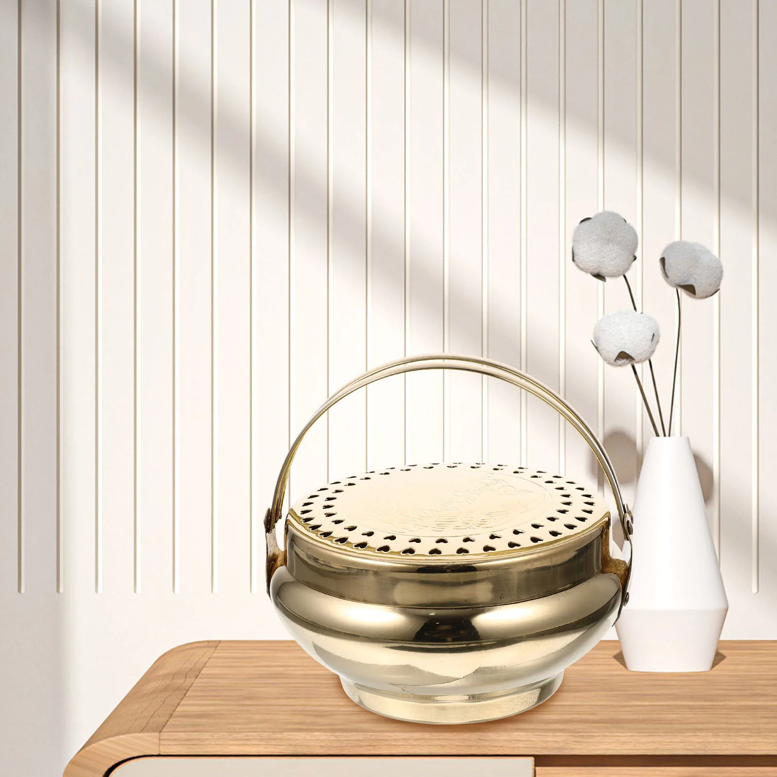 

Chinese Wedding Basking Stove Multi-Functional Household Charcoal Burner Long-Lasting Heat Resistant Outdoor Barbecue Charcoal