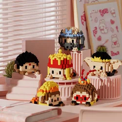 Kawaii Panda Adults Micro Building Block for Kids 9 to 12 Year Old Cute Animals DIY Assembled Bricks Toys For Chillren Boy Gifts