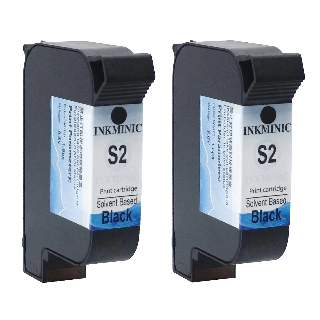 Compatible SP4 S2 NP4 SP-L  H-A01 Black Ink Cartridges With Chips For U2 ProS X1 TIJ Inkjet Printer