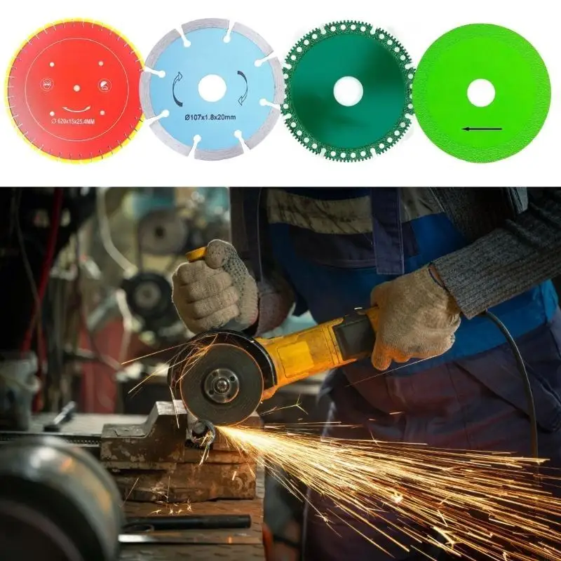 

Metal Circular Sawing Blade Stone Grooving Dry Cutting Wheel for Marble HX6C