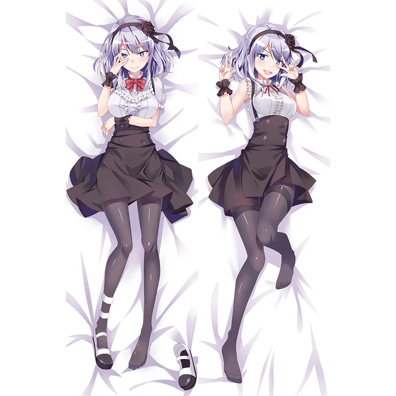 Newly Design Anime Dakimakura Dagashi Kashi Shidare Hotaru Double-sided Print Pillow Case Cushion Cover Gift