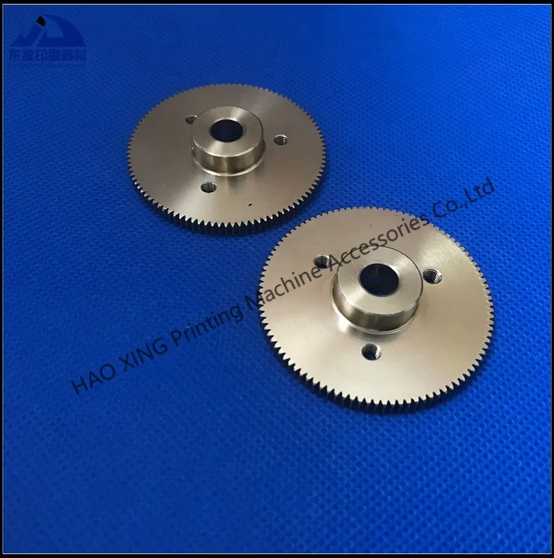 رائجة البيع أجزاء آلات الطباعة ترس المحرك C5.072.263/01 ل هايدلبرغ SM/CD102 ملحقات الطباعة 100 عجلة تروس الأسنان