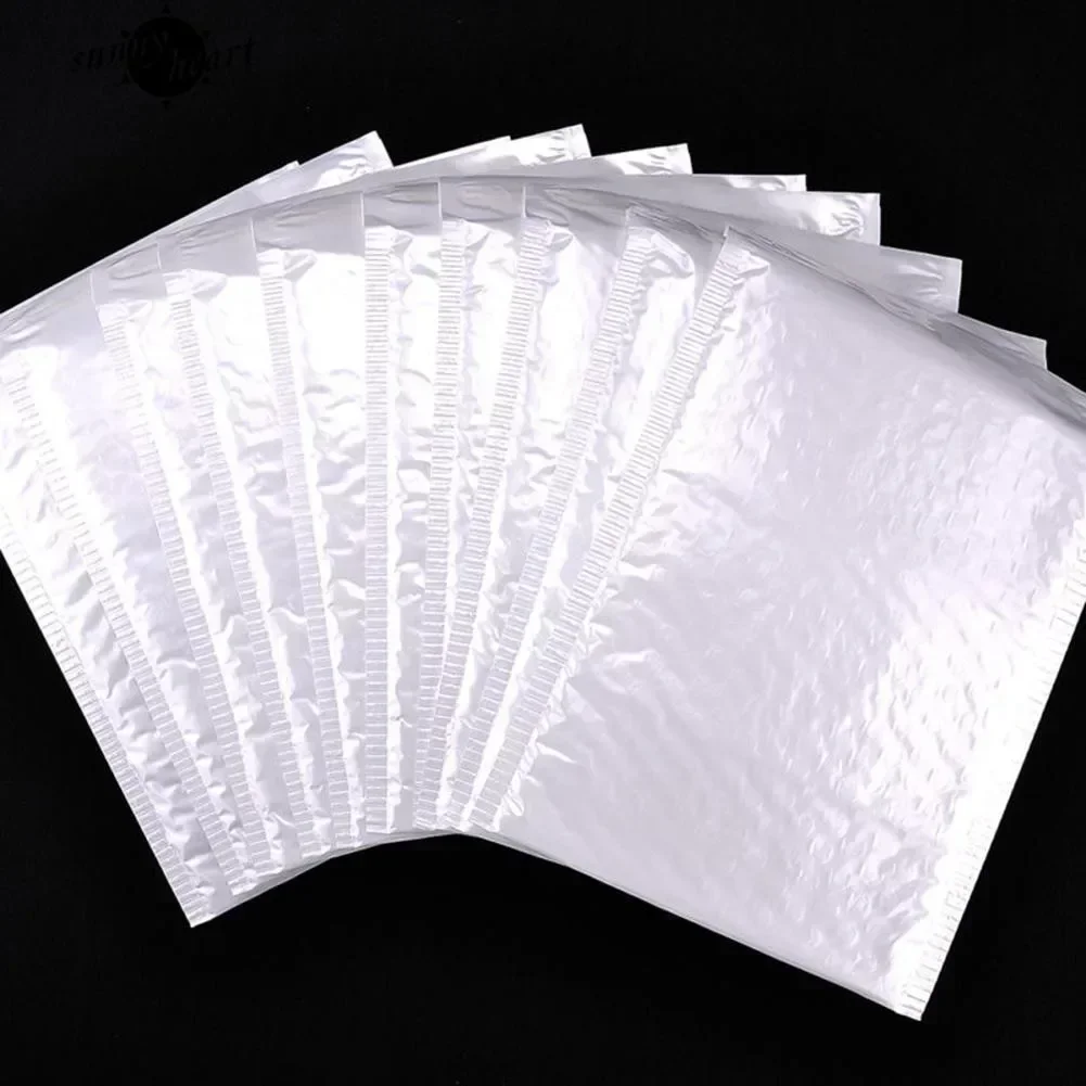 Multifunction White Bubble Envelope Bags Packing Bag for Magazine Lined Mailer Shipping Self Seal Waterproof Foam Bubble Mailers