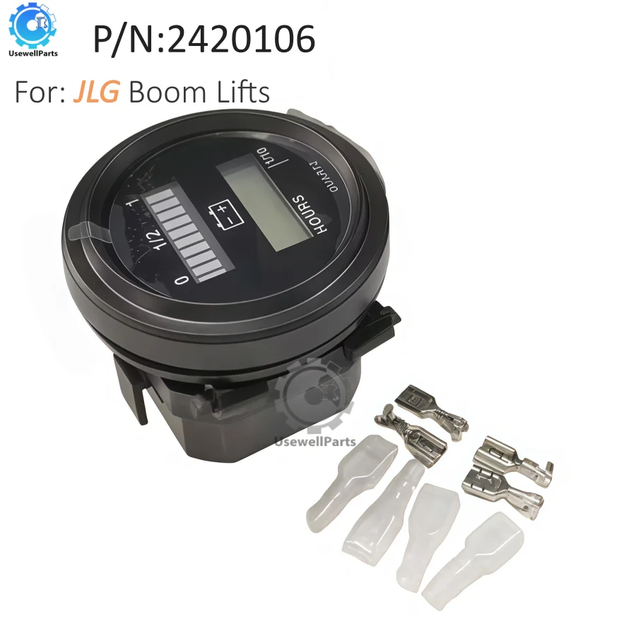 

UsewellParts 2420106 Измеритель часов аккумулятора, используемый для подъемников стрелы JLG E45A, E40AJP, E450AJ...