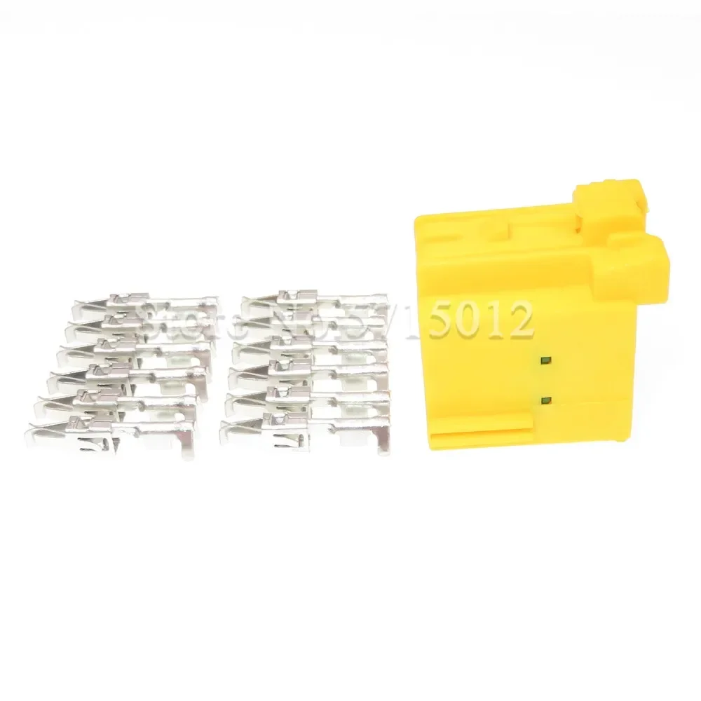 12 Hole 3.5 Series Yellow Automotive Electric Cable Unsealed Socket 1-967622-6 1-967627-6 Car Plug With Terminal