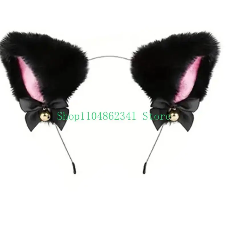 

5ASD CATS COSPLAY SET Animal Frome Up Costume Cats Hair Hoop, ожерелье, хвост, перчатка