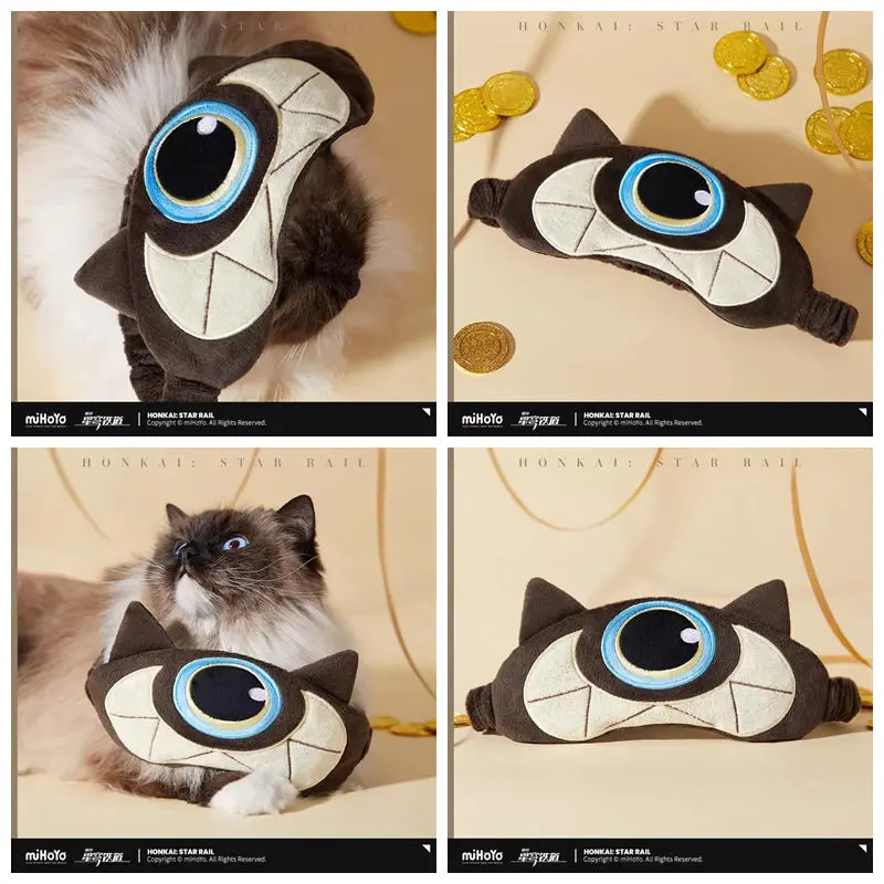 [Genuine] miHoYo Game Honkai Star Rail Cipher Theme Eye Mask Anime Accessory Cartoon Cifera Eye Mask Prop Cosplay Halloween Gift