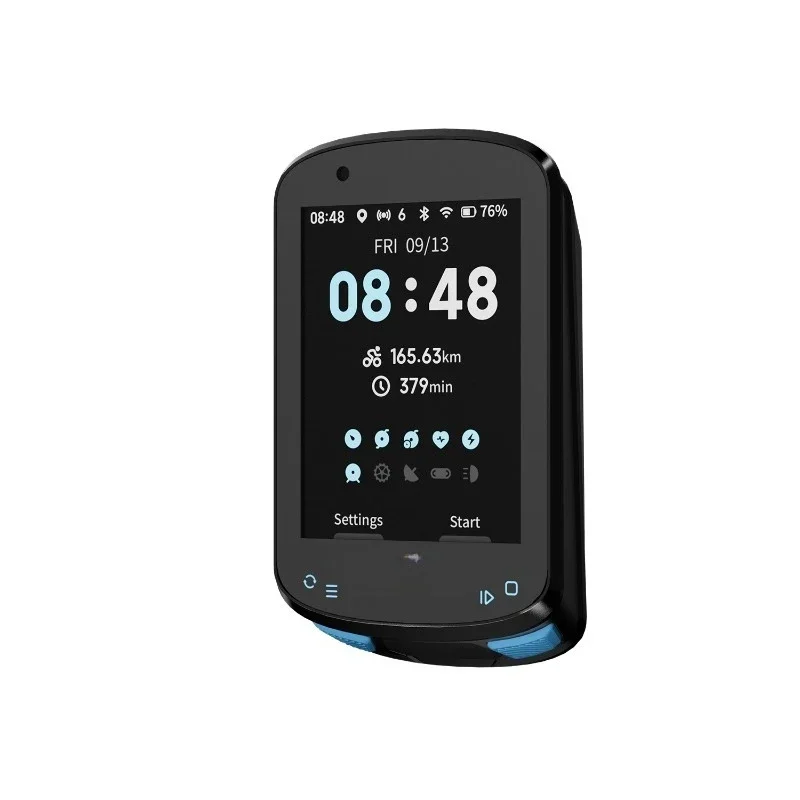 

Color screen English smart cycling code meter speed odometer arrow navigation