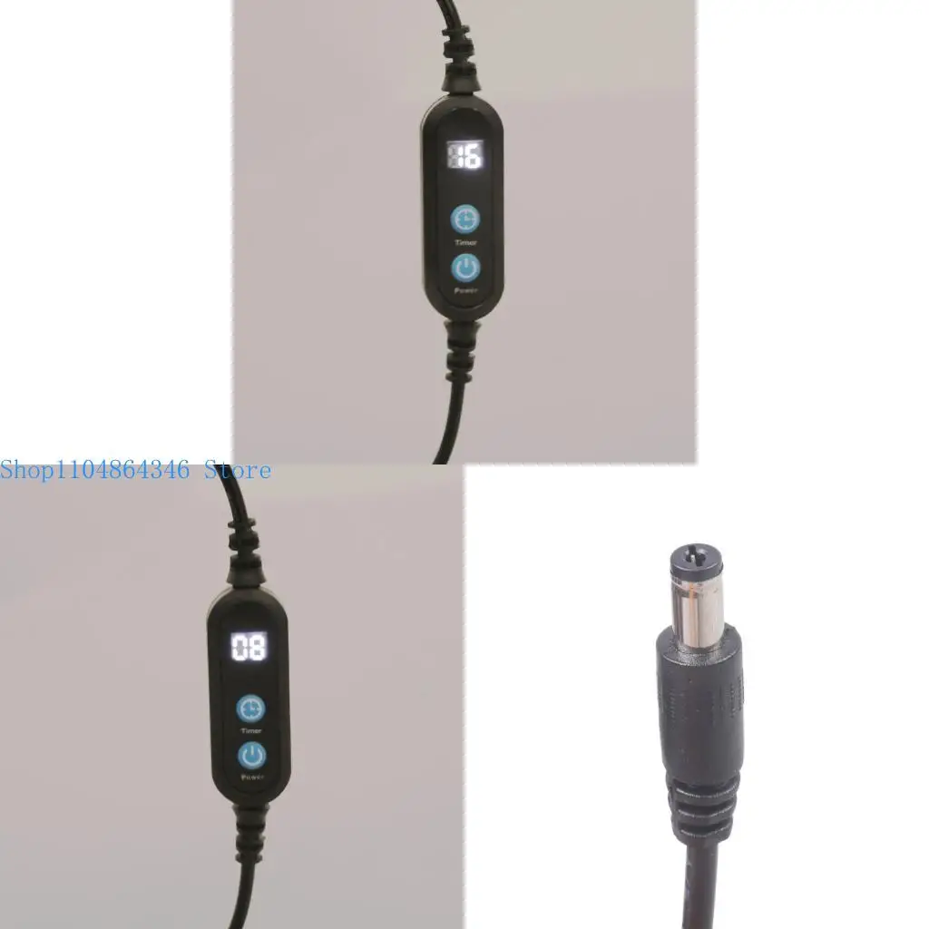 

5ASD 5,5x2,5 мм Времение силовой шнур с постоянным током со светодиодным дисплеем для гидропонических поклонников Таблица