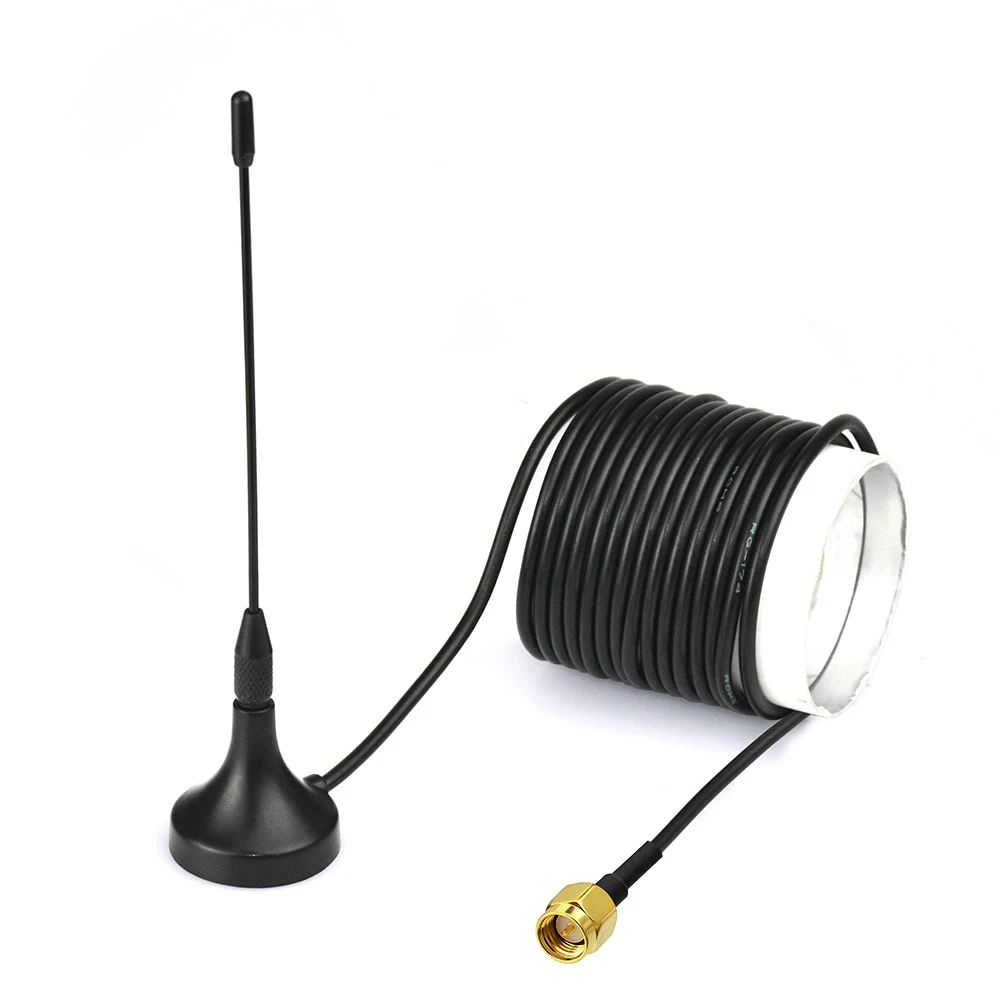 Superbat 3dbi 315Mhz SMA Plug Straight with Magnetic Base Antenna for Wireless Data Trans