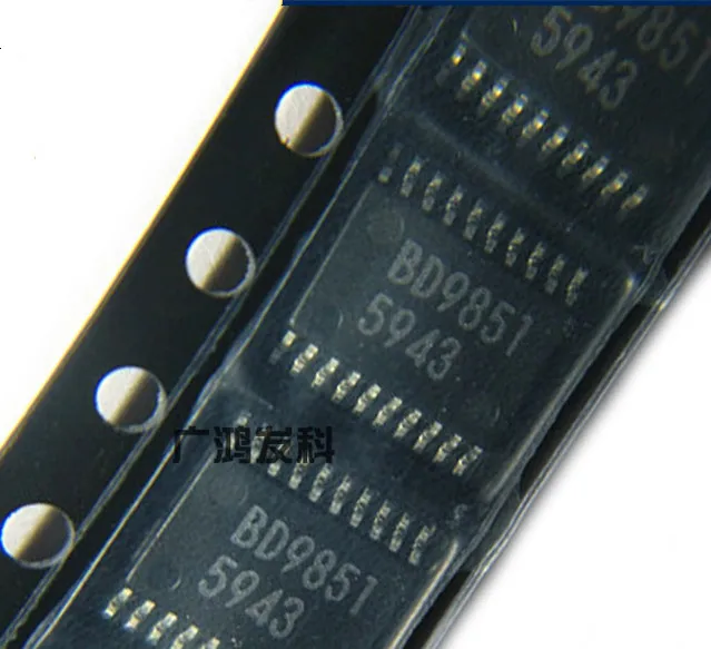 Lote de 10 unids/lote de BD9851EFV-E2, BD9851EFV, BD9851, TSSOP20, nuevo y original, 10 unids/lote