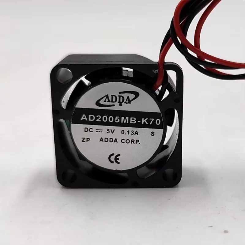 

ADDA AD2005MB-K70 DC 5 В 0,13 А 20x20x10 мм 2-проводной охлаждающий вентилятор для сервера