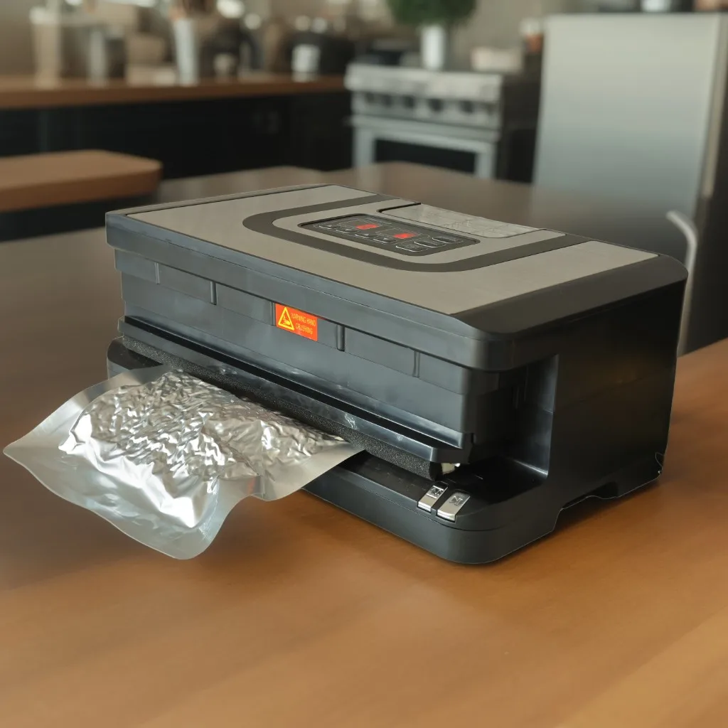 

2026 Commercial Desktop VACUUM PACKING MACHINES: Fully Automatic Bag Lift & Pressure Adjustment