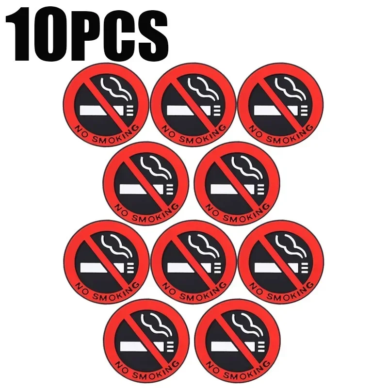 Universal Car Interior No Smoking Stickers Warning Logo Taxi Car Prevent Smoking Sign Sticker Home Wall No Smoking Sign Decal