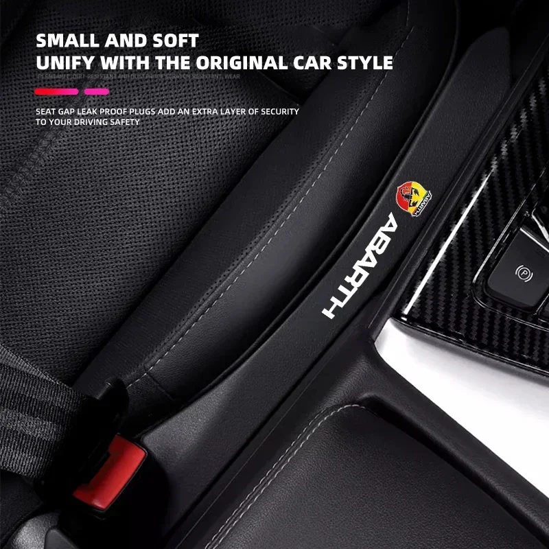 Car Seat Gap Filling Side Seam Plug Leak-proof Strip For Abarth Freemont Strada 500x Grande Punto Ducato Stilo Palio Accessories