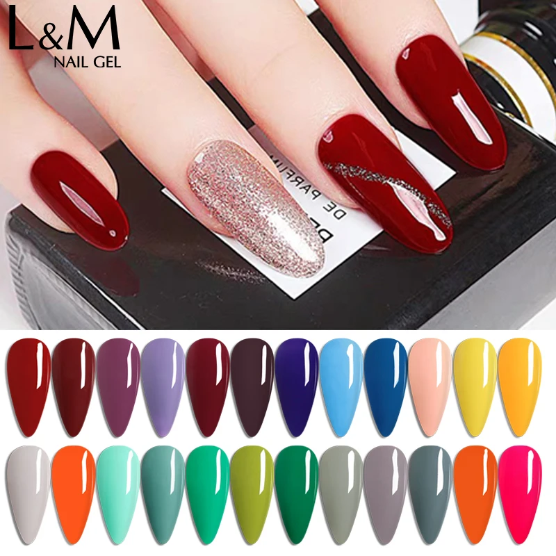 

10ml Semi Permanent Nail Polish 68 Color Gel Varnish Nails Art Soak Off Base Top Coat Hybrid Vernis Manicure Gel Nail Polish