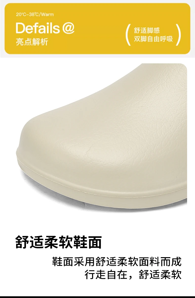 Winter männer Baumwolle Schuhe Anti-slip Weichen Boden Leder Oberfläche Paar Wasserdichte Innen Warme Fleece Bequeme Baumwolle Hausschuhe – Detail 8