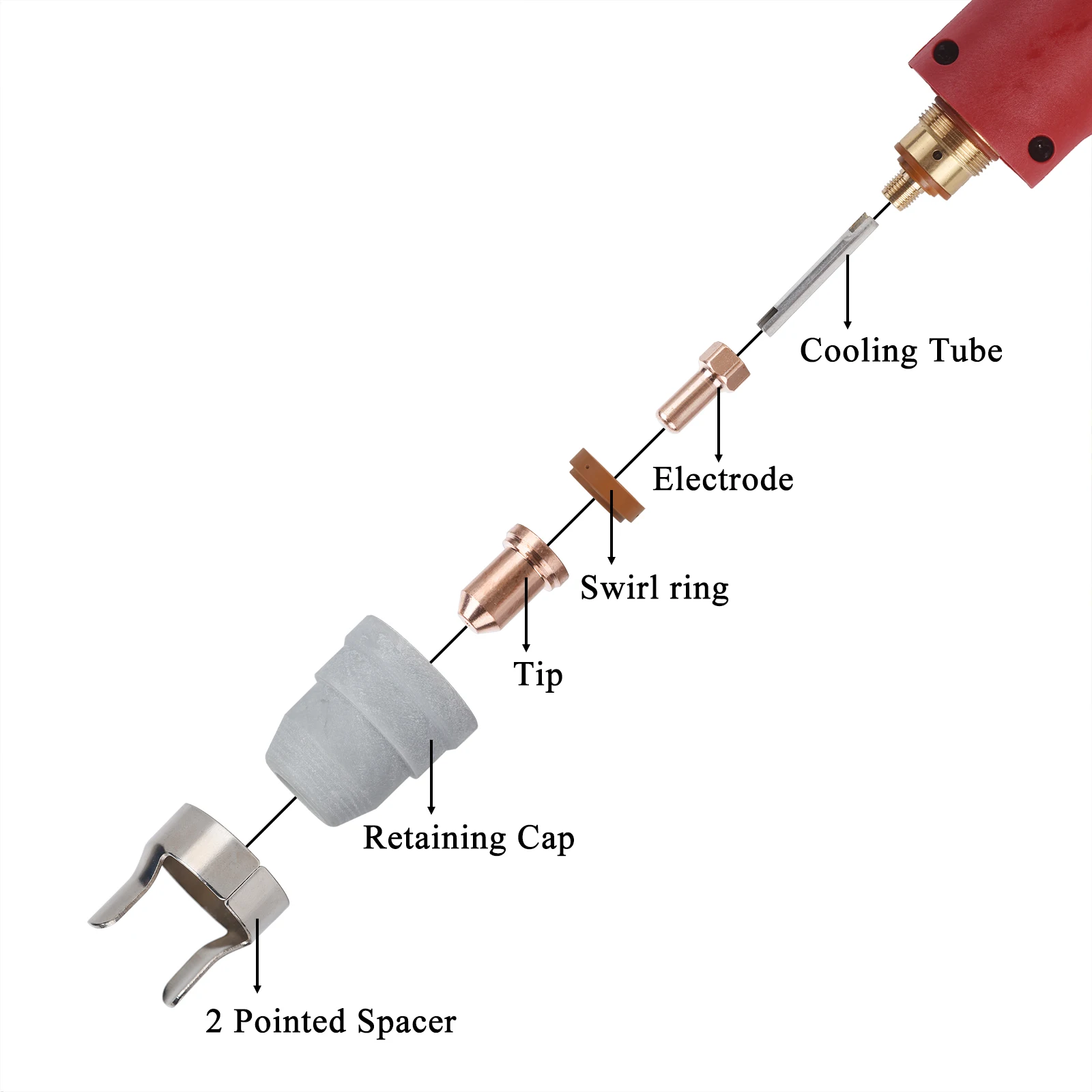 20-個-pt-80-pt80-ipt-80-ptm-80-電極-52558-ノズル-51311-10mm-11mm-12mm-13mm-プラズマカッタートーチ消耗品に適合